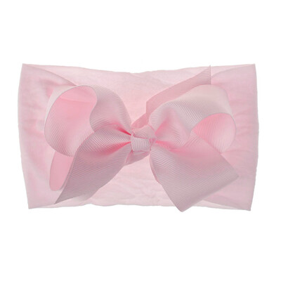 

SUNSIOM Soft Baby Girls Kids Toddler Bow Hairband Headband Turban Big Knot Head-Wrap New