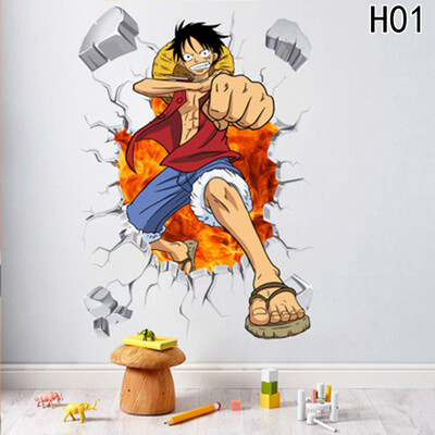 

Anime Monkey 3d Creative Childrens Room Kindergarten Environment Arrangement Wall Sticker Mural Sticker