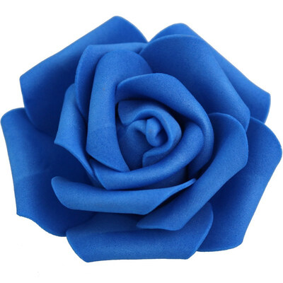 

DIY Real Touch 3D Artificial Foam Rose Head Without Stem for Wedding Party Home Decoration 50pcs Light Green