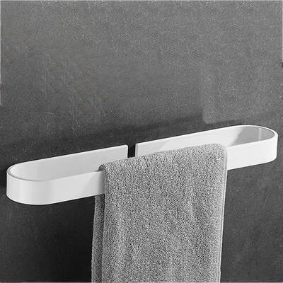

Bathroom Aluminum Alloy Towel Roll Holder Not Easily Deformed Storage Rack Great