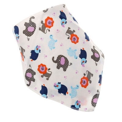 

Baby Accessories Bibs Newborn Baby Cotton Bib Wear Lovely Cartoon Head Scarf Infant Saliva Towels