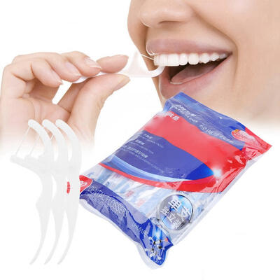 

Greensen 180pcs Dental Floss Toothpick Disposable Tooth Sticks Tooth Cleaner Oral Care Tool