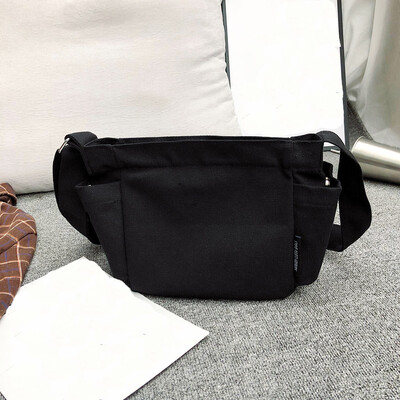 

Tailored Shoulder Bag Female Canvas Bag Backpack Multi-purpose Messenger Bag Student Bag