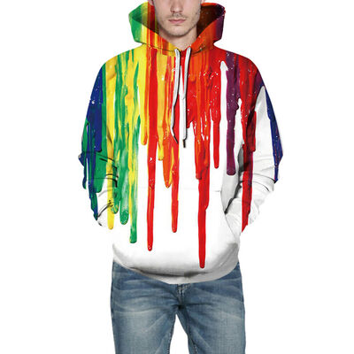 

3D Print Galaxy Pullover Hooded Sweatshirt Hoodies Big Pockets Adult Unisex Coat