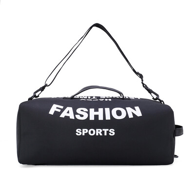 

Travel bag backpack print wear letter bag waterproof gym bag shoulder bag handbag female