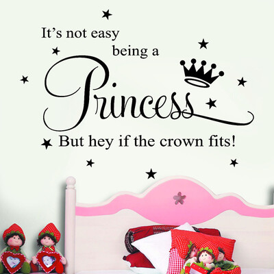 

〖Follure〗Princess Wall Decals Childrens Room Home Decoration Art