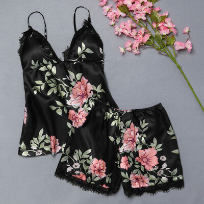 

Toponeto Fashion Sexy Flower Lace Sleepwear Lingerie Temptation Underwear Jumpsuit