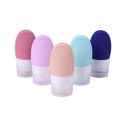 

ravel Portable Silicone Bottling Shampoo Bath Lotion Storage Press Bottle