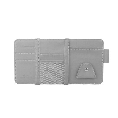 

Toponeto Simple Pure Color Multi-function&Multi-squared Net Bag Card Clip with Zipper