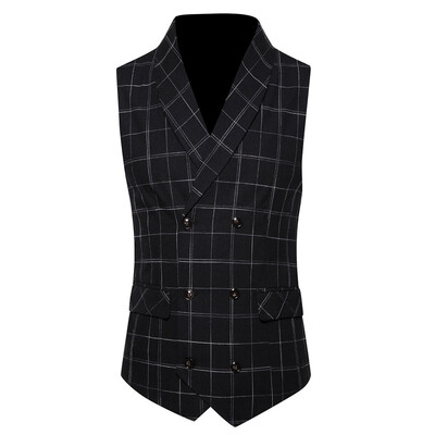 

Toponeto Mens Fashion Business Casual Wedding Waistcoat Tops Vest Jacket Top Coat
