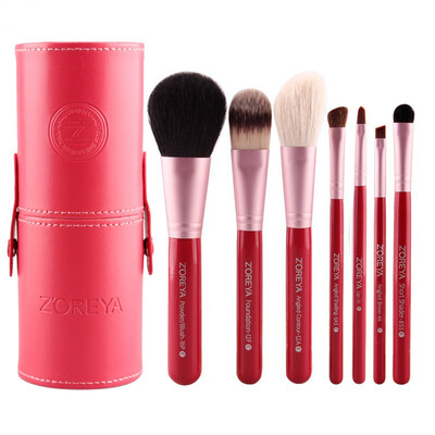 

7 Pcs makeup brush Set tools Powder Foundation Eyeshadow Blush Face Makeup Brushes kit with PU Box Choose