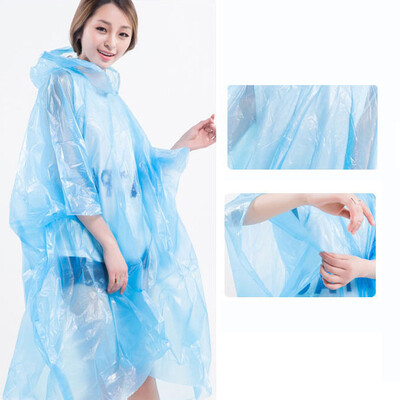 

Men Women Disposable Raincoat Transparent Riding Travel Waterproof Outdoor Tools
