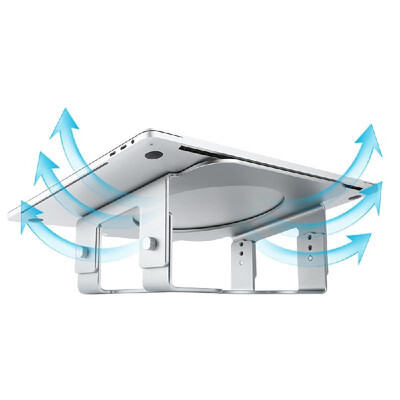 

BUBM DNZJ-03 Laptop Stand Holder Aluminum Adjustable Desktop Holder Notebook PC Computer Stand for MacBook ProAir