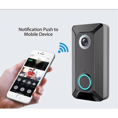 

〖Follure〗Wireless WiFi DoorBell Smart Video Phone Visual Intercom Door Bell Secure Camera