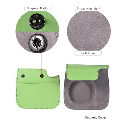 

Andoer 14 in 1 Instant Camera Accessories Bundle Kit for Fujifilm Instax Mini 988 include CaseStrapStickerSelfie Lens5 Filt