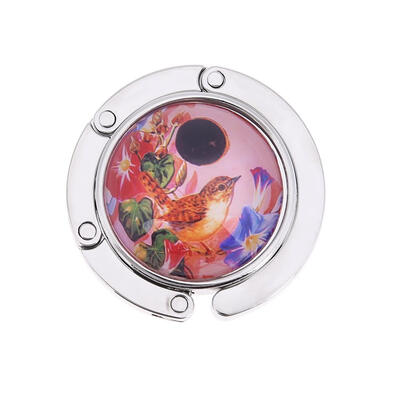 

Portable Handbag Hook Foldable Desk Bag Purse Metal Holder Hanger Gifts