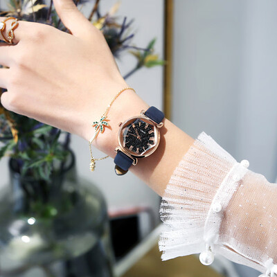 

99 yuan ins wind network red trembles with the Korean version of the fashion trend simple star womens watch student quartz watch