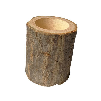 

New Pillar Design Tealight Candlestick Wooden Candle Holder Mini Flower Pot Home Garden Decoration