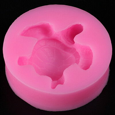 

3D Shells Crab Sea Turtle Shaped Silicone Mould Fondant Cake Baking Tools Molds Novelty