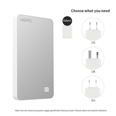 

NEWQ 1TB External Hard Drive Disk with WiFi USB30 Router Ethernet Metal Shell HDD Black