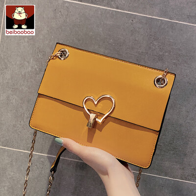 

On the new small bag 2019 new chain girl satchel Korean foreign style Joker shoulder small square bag