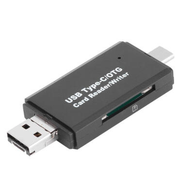 

3 in 1 Type-C USB 20 Micro USB OTG TF SD MMC Card Reader for OTG Phone