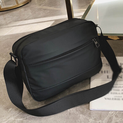 

Tailored Womens Solid Color Diagonal Bag Waterproof Shoulder Bag Large Capacity Bag