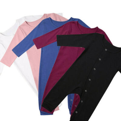 

Cute Baby Boys Girls Romper Warm Bodysuit Jumpsuit Outfits Autumn Winter Clothes