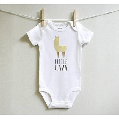 

Newborn Kids Baby Boy Girl Llama Romper Bodysuit Playsuit Summer Clothes Outfits