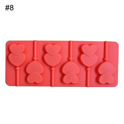 

Lollipop Silicone Mold Chocolate Cake Fondant Cookie Mould DIY Baking Tools