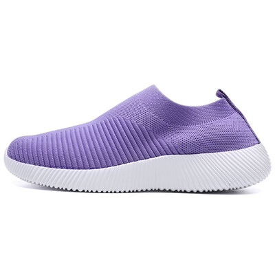 

NIKEZI women girls outdoor running sport shoes slip ons loafers nurse cozy comfortable sock footwear walking travel sneakers