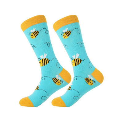 

Creative High Quality Fashion men&women socks cotton funny crew cartoon animal fruit print novelty gift socks
