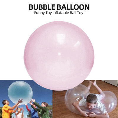 

Bubble Balloon Funny Toy Inflatable Ball Toy for Kids Outdoor Play