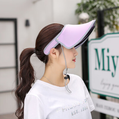

Hats Female Riding in Summer Sunscreen&Face Shade Korean Version UV Sunscreen Cap Fan Bingbing Same Sunhat
