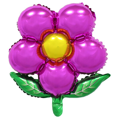 

FUNNYBUNNY 1 Piece Flowers Balloons Aluminum Balloons Birthday Party Decoration Balloons