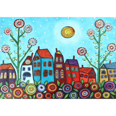 

5D DIY Special Shaped Diamond Painting House Cross Stitch Mosaic Craft Kits
