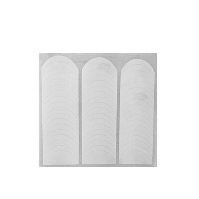 

3 Packs French Manicure Nail Art Form Fringe One Style Guides Sticker Smile Lines French Nail Companion
