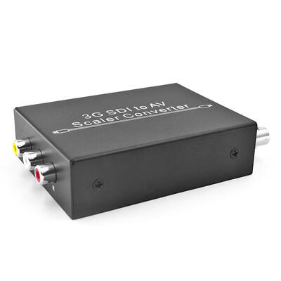 

3G SDI to AV Scaler Converter BNC RCA Audio 3GHDSDI to RL RCA Adapter