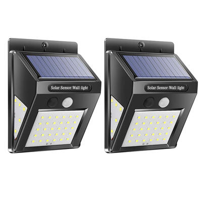 

3040LED Solar PIR Motion Sensor Wall Lamp Waterproof Garden Security Light