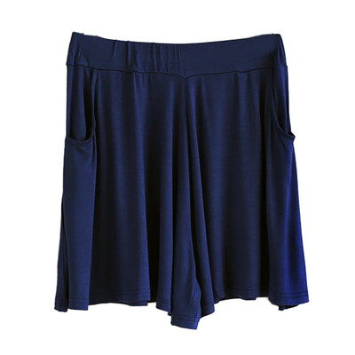 

New modal shorts Short Autumn Summer Women loose large size Casual Home Elasticity Hot Short Wide leg F2