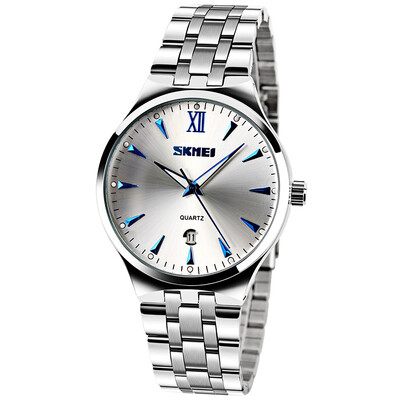 

SKMEI Stainless Steel Quartz Top Brand Calendar Fashion Waterproof Sport Watches