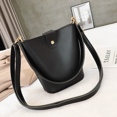 

Tailored Womens Fashion Retro Wild Slant Bag Single Shoulder Bag Purse Bucket Bag