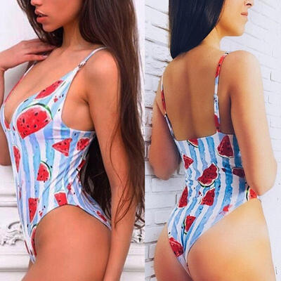 

NEW Sexy Women&39s One piece Bikini Push-Up Padded Swimwear Swimsuit Bathing suit