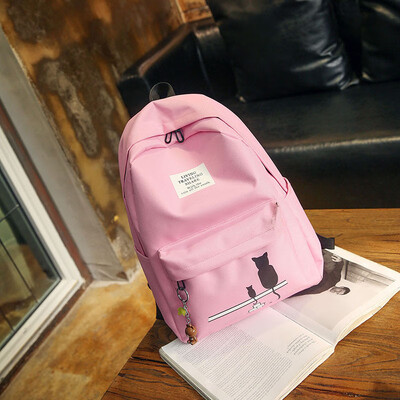 

Oxford shoulder bag girl cartoon fresh girl heart schoolbag female primary&secondary school students Korean version of campus