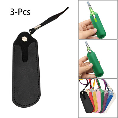 

〖Follure〗3PCS Colorful For eGo evod Leather pouch Lanyard For vape pen E Cig Necklace