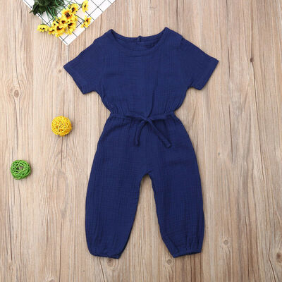 

Baby Girl Newborn Clothes Cotton Romper Bodysuit Jumpsuit Summer Outfits Set