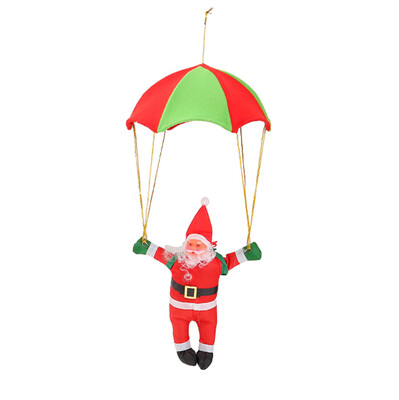 

Tailored Santa Claus In Parachute Christmas Tree Hanging Ornament Xmas Decoration