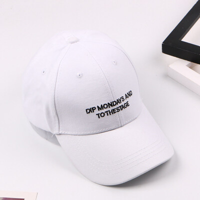 

Wholesale SpringSummer Korean Hat Female Korean Couple Student Baseball Hat Tide Curved-brimmed Male Street Sunscreen Hat