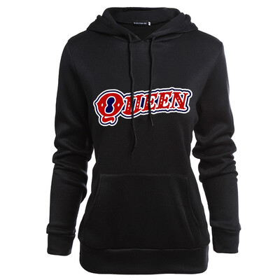 

New Fashion King Queen Couple Hoodies Men Women Hoodie Letter Printed Lover Sweatshirts