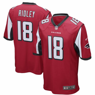 

Nike NFL Atlanta Falcons Mens 2 Matt Ryan 11 Julio Jones 18 Calvin Ridley 21 Deion Sanders 22 Keanu Neal Red Game Jersey